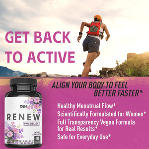 Pillole per l'Equilibrio Ormonale e il Ciclo Mestruale, Supporto per il Sollievo dal Sindrome Premestruale, Capsule Vitaminiche - Product Image 3