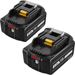 Compatible Makita 18V battery bl1860b compatible 6.0ah Makita compatible battery bl1860b Makita [set of 2] 6000mAh - Product Image 1