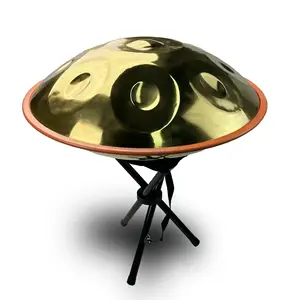 Nuevo tambor Handpan de acero de 22 pulgadas 14/12/10/9 instrumento de notas para principiantes con bolsa handpan