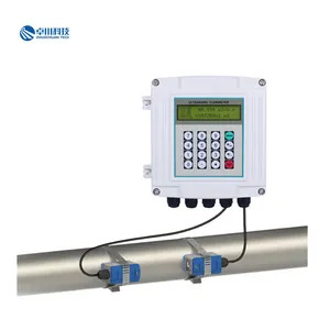 Medidor de fluxo ultrassônico portátil, medidor de calor de água, dispositivo de medição de fluxo
