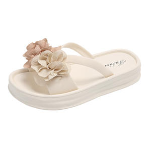 Zapatos de Mujer para Caminar con Correa en el Tobillo, Plataforma Alta y Plana, con Amortiguación y Antideslizantes, para Playa y Uso al Aire Libre, Primavera/Verano - Product Image 1