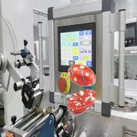 Machine d'emballage de chocolat en aluminium de forme semi-ellipsoïdale, à fonctionnement rapide, thermoscellage automatique, sur mesure