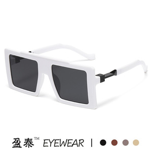 Eyewear Square <b>Oversized</b> <b>Sunglasses</b> UV400 PC Frame Unisex - Product Image 3