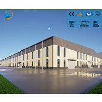 Bâtiment préfabriqué en structure métallique, entrepôt logistique, atelier, hangar industriel en structure métallique, bureau, bâtiment de supermarché