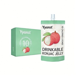 Palitos de Gelatina Konjac de Bajo Contenido Calórico de Marca Privada de Alta Calidad, Suplemento Vitamínico para el Control de Peso y Pérdida de Peso - Product Image 1