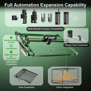 Cortador láser de madera con eje Z motorizado NEJE Max <span class=keywords><strong>4</strong></span> V2 E80, grabador láser de 1000 mm/s para madera, cortador de grabado láser de área grande para Metal - Product Image 6