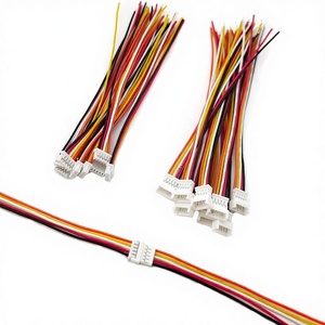 10 paires de connecteurs électriques micro JST 1,25 mm de pas, 5 broches, mâle-femelle, en cuivre, avec câble UL1571-26AWG de <span class=keywords><strong>100</strong></span> mm - Product Image 1