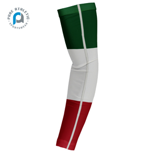 Manicotti Protettivi UV con Design a Bandiera PURE, Rinfrescanti, con Logo, Vendita all'Ingrosso, per Ciclismo e Pallavolo - Product Image 3
