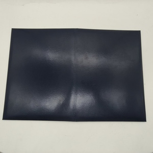 Couverture de diplôme en cuir lisse avec impression personnalisée, logo gravé, porte-certificats d'honneur de remise des diplômes - Product Image 2