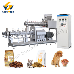 Fabricante de maquinaria de pellets de comida para perros cachorros, equipo de fabricación de alimentos para gatos, máquina de línea - Product Image 1
