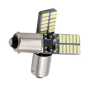 Lumière LED de voiture haute luminosité 3W BA9S 4014 24SMD, feu de position latéral, lampe de lecture, éclairage intérieur, éclairage de plaque d'immatriculation - Product Image 5
