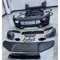 Dukungan Teknis - Edisi Upgrade untuk Porsche Cayenne Bumper Lengkap dengan Rangka Grill, Lampu Depan Matrix, Lampu Belakang, dan Body Kit