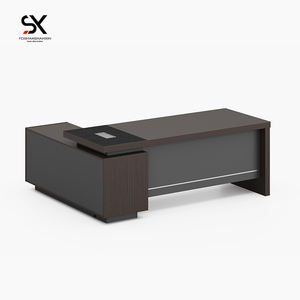 Ceo'su yönetici masa üstü üreticileri OEM Premium ofis mobilya yöneticisi masası ahşap Modern popüler ofis ekonomik tasarım - Product Image 1