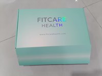 Boîte pliante rigide en papier couché, personnalisable avec logo, recyclable, imprimée quadricolore, pour l'emballage d'expédition de parfums, chaussures et vêtements (vente en gros)