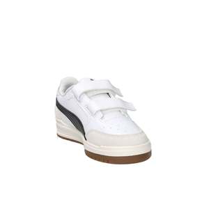 Puma Kids Sneakers White Black <b>Velcro</b> Strap Low Top Casual <b>Shoes</b> Size 28 29 30 31 32 33 34 35 - Product Image 5