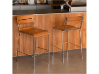 Chaises de salle à manger rétro design pour café, usage commercial extérieur et intérieur