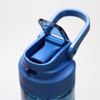 Bouteille d'eau de sport en plastique Tritan écologique de 700 ml avec paille, design minimaliste, pour la rentrée scolaire