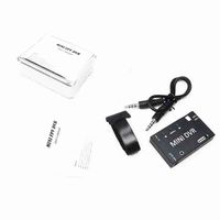 Modul DVR FPV Mini NTSC/PAL yang Dapat Diubah, Baterai Internal, Perekam Video Audio FPV untuk Model RC Balap