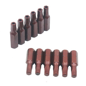 מקדחי מברגה חשמליים תעשייתיים מפלדה עם חיבור משושה 25 מ\\\"מ 6.35 מ\\\"מ, כלי עבודה חשמליים 5/32 אינץ', <span class=keywords><strong>1</strong></span>/8 אינץ', 3/32 אינץ', 3/16 אינץ', 7/32 אינץ', 5/16 אינץ', 3/8 אינץ' - Product Image 6