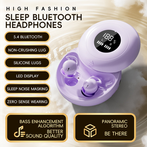 Casque sans fil 3G ultra-léger MY 23 TWS avec contrôle tactile, écran numérique et expérience de sommeil confortable - Product Image 4