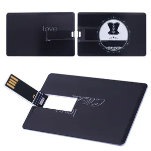 Gitra-Clé USB de haute qualité, cartes mémoire flash, carte bancaire, clé USB, vente en gros bon marché