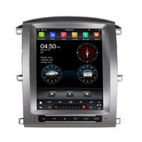 Écran vertical de 12.1 pouces Android Gps 4 + 64 Go Carplay Dsp autoradio multimédia stéréo pour Toyota LAND CRUISER 100/LC100 2003-2007