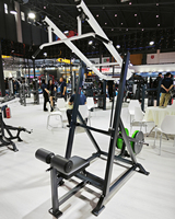 Nouvel équipement de fitness commercial à charge libre pour salle de sport, machine à traction dorsale, exercice du dos TZFITNESS GF004, capacité 1.6T, CE