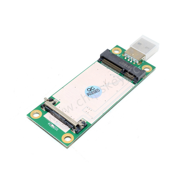 #25133 Mini PCIe Switch USB 3G/4G Evaluation Board with SIM Card Connector PCI-E to USB Adapter Plate Electronics Stock