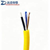 Kabel ROV Bawah Air yang Diperkuat Kevlar - 2 Inti Serat Optik SM