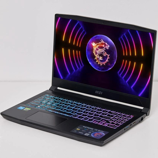 In Stock MSI Gaming Laptop Thin15 B13VE-1679CN I5 13420H RTX 4050 6GB 15.6inch QHD/2K/165Hz/100% DCI-P3 M.2 NVME*1 Grey