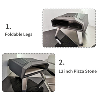 Four à pizza portable à gaz pour intérieur et extérieur, prix abordable