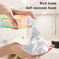 300ml mousse de douche antibactérienne mousse de douche douce pour la peau mousse de douche nettoyante Oem Odm fabriquée en Chine