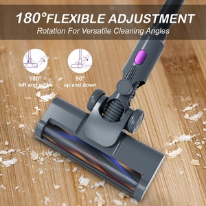 Aspirateur balai sans fil portable puissant 30000Pa, sans balais, polyvalent, pour hôtels, extérieur et garage, 400W - Product Image 5
