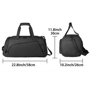Bolsa de Gimnasio Grande Personalizada de 45L, Bolsa Deportiva Tipo Duffel para Hombres y Mujeres, Bolsa de Viaje para Fin de Semana, Bolsa de Mano con Compartimento para Zapatos - Product Image 2