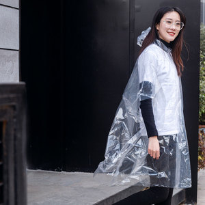 Ponchos de lluvia desechables ecológicos <span class=keywords><strong>Impermeable</strong></span> Longsinger <span class=keywords><strong>Impermeable</strong></span> Opciones de logotipo personalizado Venta al por mayor Ropa <span class=keywords><strong>impermeable</strong></span> de plástico - Product Image 4