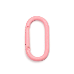 Aluminum Alloy Carabiner Oval Spring Buckle 5 Size Colored Painted Outdoor Hiking Keychain Accessory - Product Image 3