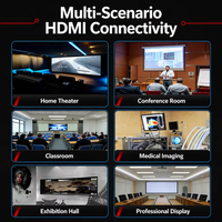 Câble HDMI 2.1 de qualité professionnelle pour 8K/60Hz, fibre optique, audio vidéo, EARC, HDR10, Dolby Vision, VR, pour projecteur HDMI