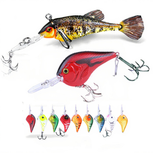 TOPRIGHT CB1024 11g 95mm Leurre de pêche au bar flottant crankbait wobbler avec sonnette en plastique ABS, appât artificiel dur pour eaux moyennes de lac - Product Image 2