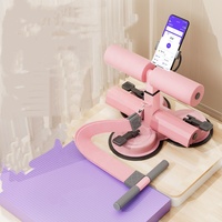 Appareil d'aide aux sit-ups et autres exercices abdominaux à double ventouse pour la maison et le sport individuel