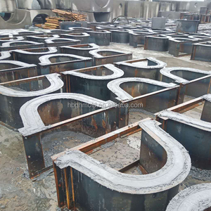 Moule de ravin en forme de U en ciment préfabriqué Forgeage acier et caoutchouc gabarit pour canal d'inondation d'irrigation moule de ravin brut en béton - Product Image 6