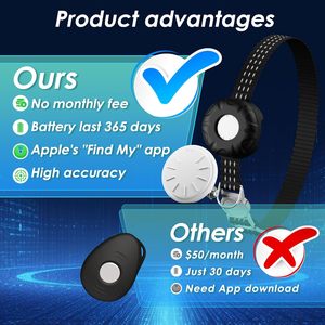 Hongtop H GPS ติดตาม IPX7แมวกันน้ำติดตามแบบเรียลไทม์สำหรับ iOS APP เครื่องระบุตำแหน่งสัตว์เลี้ยงพร้อมกระดิ่ง - Product Image 2