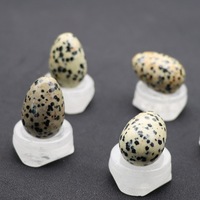 Vente directe en usine d'œuf de jade naturel, masseur en cristal, œuf yoni en cristal pour cadeau