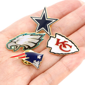 Broche en métal avec badge des Indianapolis Colts, bijou sportif pour la confection de broches de revers, cadeau pour les fans des 32 équipes de football, vente en gros d'usine - Product Image 6