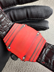High End Popular Best Selling <b>Watch</b> Skeleton Design Red Carbon Fiber Case Sapphire Crystal <b>Watch</b> Unisex Sports <b>Watch</b> - Product Image 5