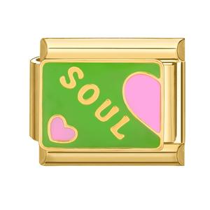 Accesorios de dijes italianos DIY chapado en oro de lujo creativo personalizado pulsera italiana encantos - Product Image 5