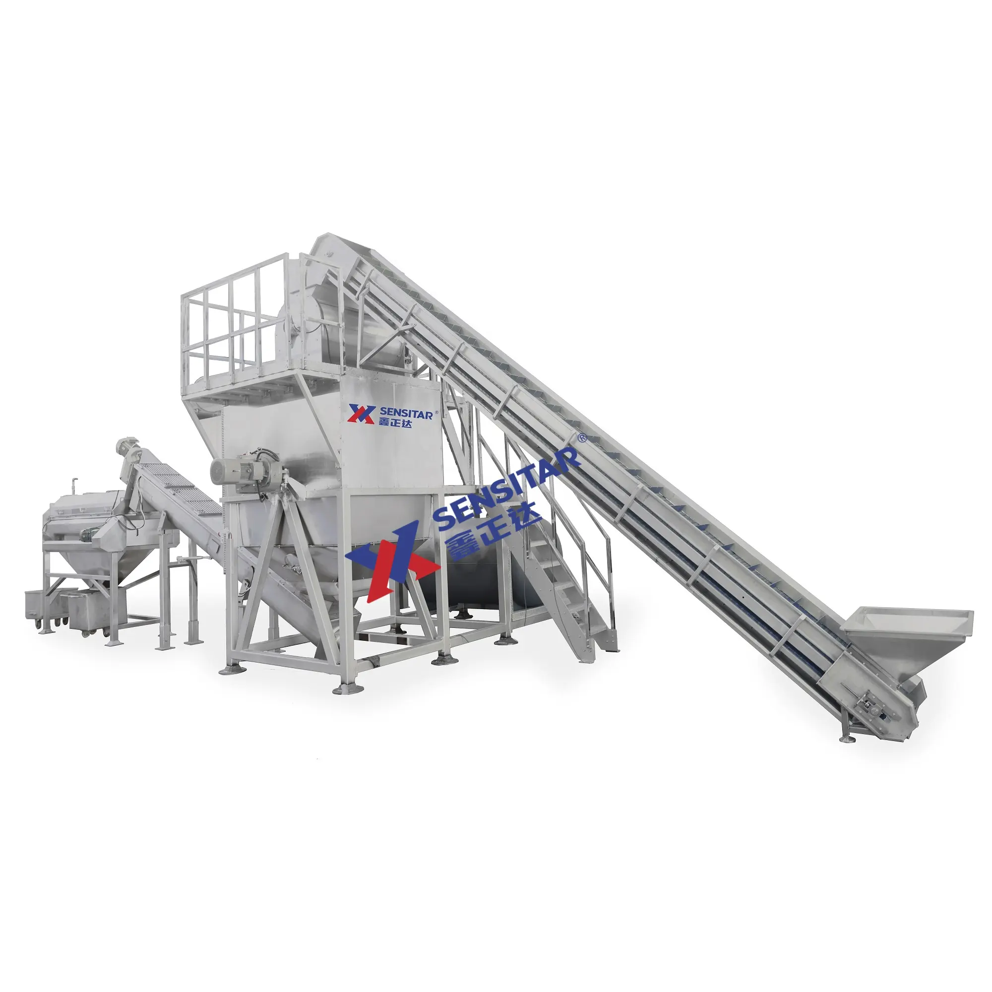 Hocheffiziente Kartoffel-Dampfschälermaschine geeignet für Kartoffelpellet- und Snackproduktionslinie