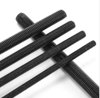 Factory Direct DIN975 Full Thread Stud Rod 4.8/8.8 Carbon Steel Zinc Plated M10 M12 M14 Black Finish