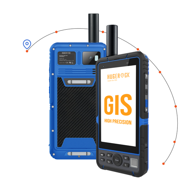 OEM/ODM T60GN 9000mAh Battery IP67 Waterproof GNSS RTK GPS Navigation Android Industrial Rugged PDA 8GB RAM 128GB Storage 5.5"
