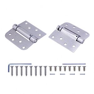 Bisagra oculta de latón de 90 grados de alta resistencia, bisagra de puerta de gabinete de 90 grados, bisagra oculta de hierro para puerta de gabinete de baño y cocina - Product Image 2