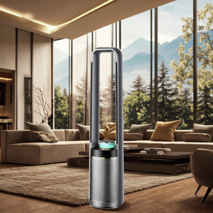 2025 Großhandel Tower & Pedestal Blade less Fans Hot Selling Elektro-Haushalts gerät Kunststoff boden Installation Fabrik preis - Product Image 3